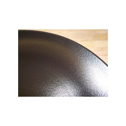 ASSIETTE RONDE NOIRE 27CM