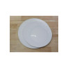 ASSIETTE RONDE ASYMÉTRIQUE MARTELÉE 23 CM