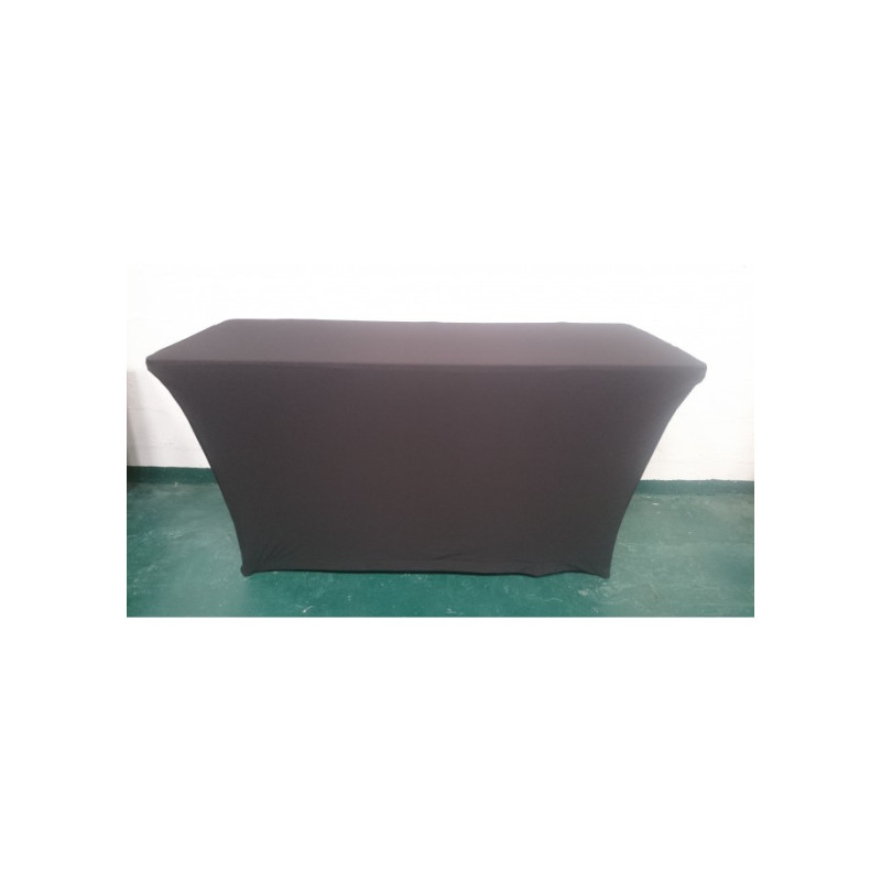 HOUSSE TABLE BUFFET NOIRE