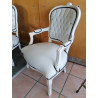 FAUTEUIL VOLTAIRE BLANC