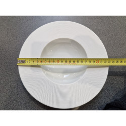 Assiette ronde creuse 23 cm